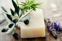 Green Olive and Seal Salt Soap