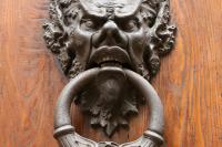 Paso Gold Door Knocker