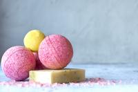 Pretty and Pink Hand made Bath Bomb