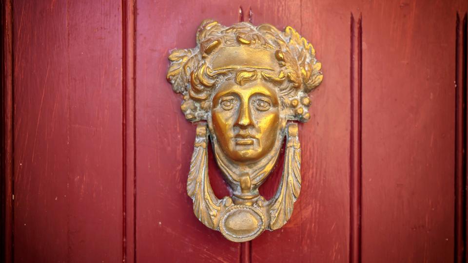 Antique Medeivel Door knocker.