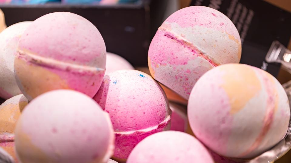 Pretty and Pink Hand made Bath Bomb