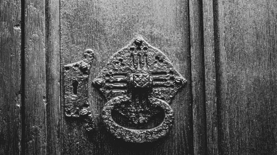 Aztec iron Door Knocker 