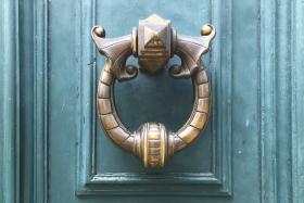 Harmony Silver Door Knocker 